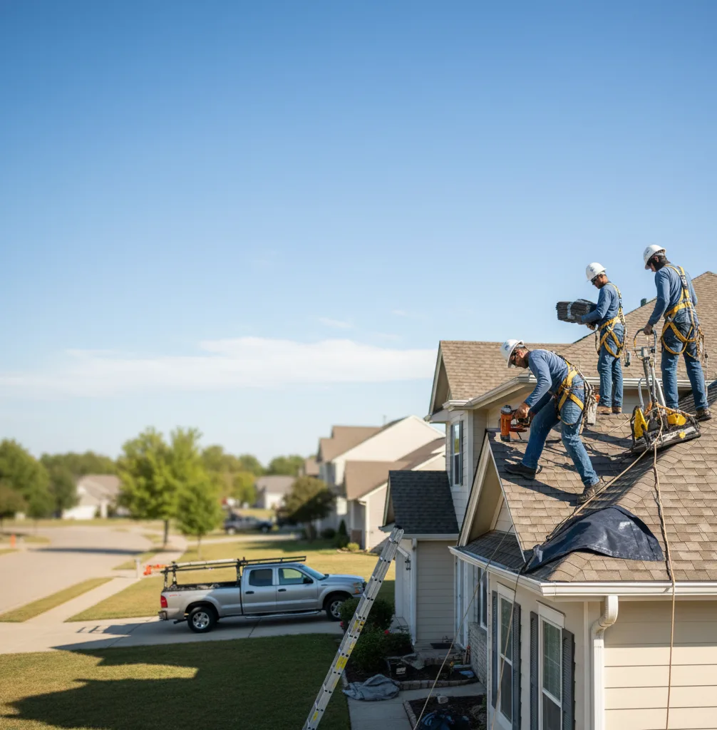 Roof Leak Repair in Rice, MN